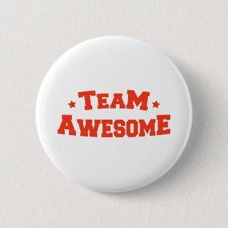 Badge Rond 5 Cm Équipe impressionnante