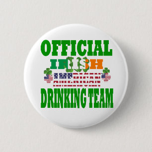 Badge Rond 5 Cm Équipe irlandaise officielle de boisson