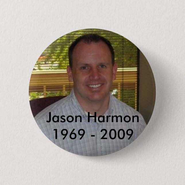 Badge Rond 5 Cm Équipe Jason : Bouton de Jason (Devant)