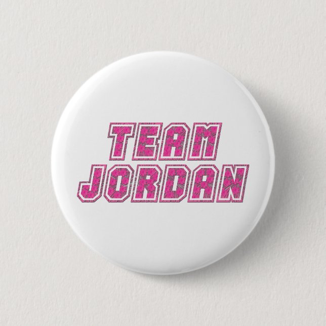 Badge Rond 5 Cm Équipe Jordanie (Devant)