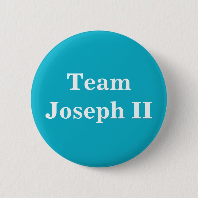 Badge Rond 5 Cm Équipe Joseph II Saint-Empereur romain (Devant)