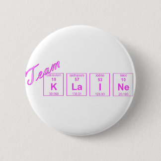 Badge Rond 5 Cm Équipe Klaine ! ! !
