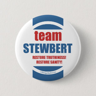 Badge Rond 5 Cm Équipe Stewbert - bouton