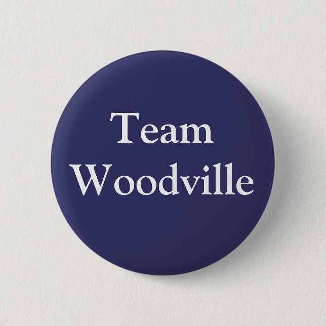 Badge Rond 5 Cm Équipe Woodville (Devant)
