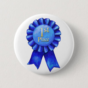 Badge Rond 5 Cm ęr Placez le bouton de ruban
