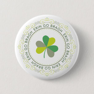 Badge Rond 5 Cm Erin vont Bragh, Irlande pour toujours