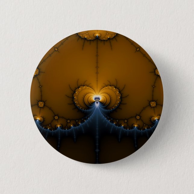 Badge Rond 5 Cm Erte - Fractale (Devant)