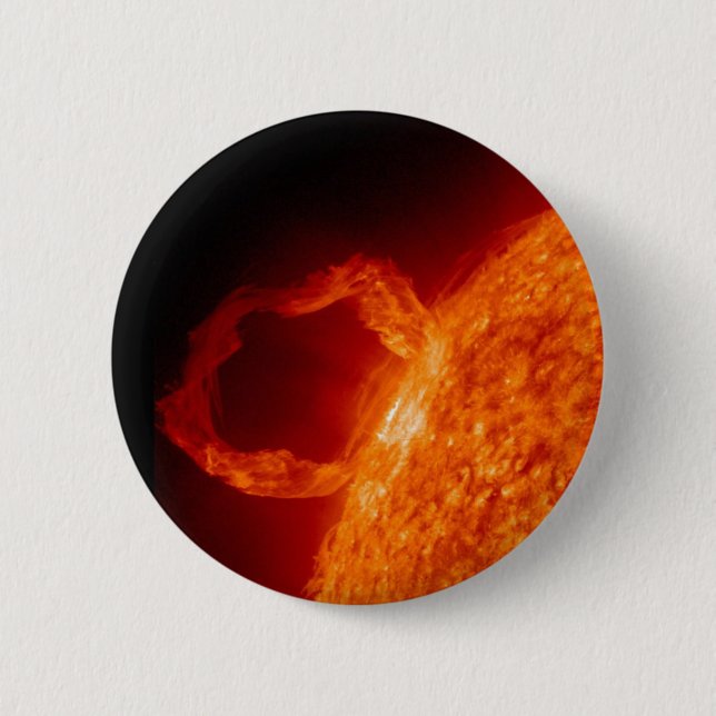 Badge Rond 5 Cm Éruption chromosphérique (Devant)