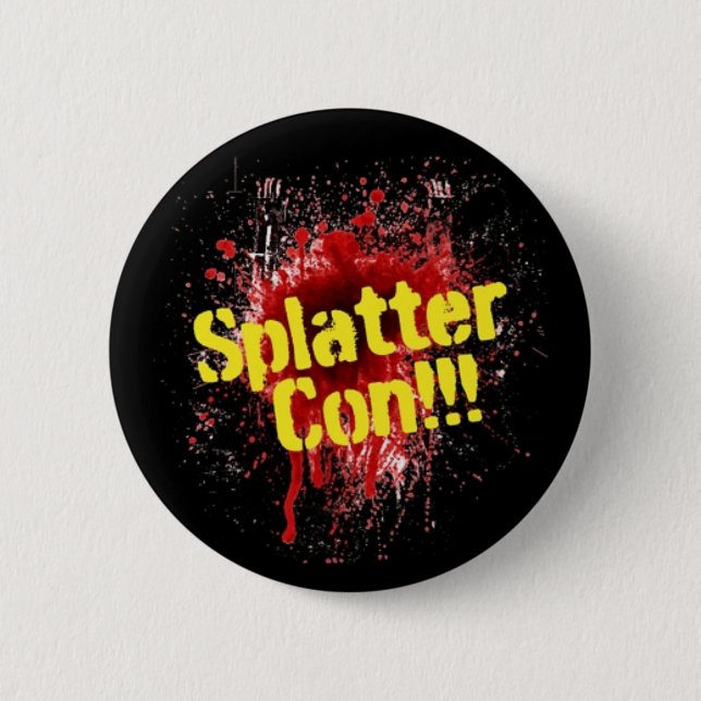 Badge Rond 5 Cm Escroquerie de Spaltter ! ! ! Bouton (Devant)