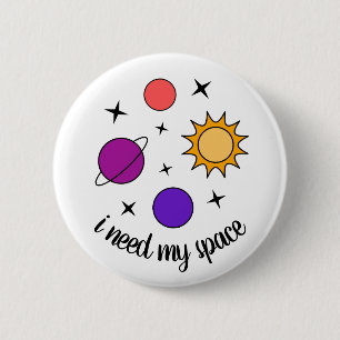 Badge Rond 5 Cm Espace