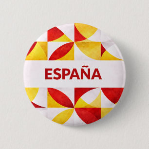 Badge Rond 5 Cm Espagne