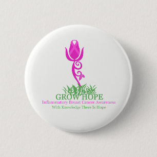 Badge Rond 5 Cm Espoir croissant