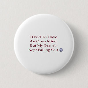 Badge Rond 5 Cm Esprit ouvert
