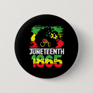Badge Rond 5 Cm Est ma fête d'indépendance Femmes noires Liberté 1