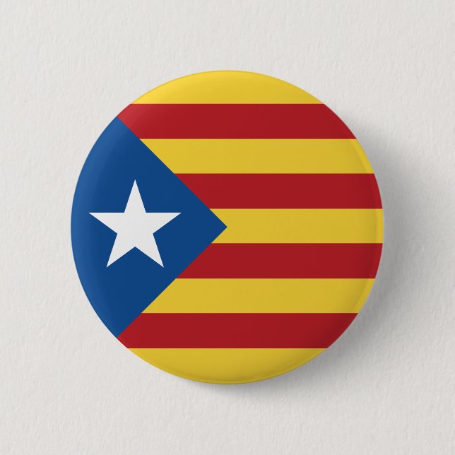 BADGE ROND 5 CM ESTELADA SENYERA CATALOGNE LLIURE (Devant)