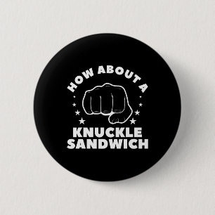 Badge Rond 5 Cm Et Une Boîte De Boxe À Sandwich Knuckle 2