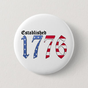 Badge Rond 5 Cm Établi 1776