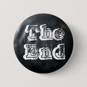 Badge Rond 5 Cm Étang Sombre, Fin