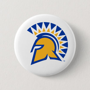 Badge Rond 5 Cm État Spartans de San Jose