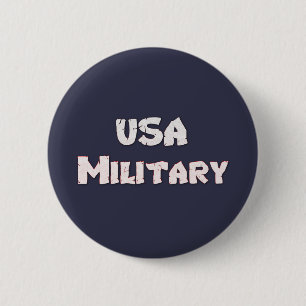 Badge Rond 5 Cm États-Unis