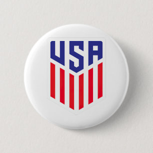 Badge Rond 5 Cm États-Unis