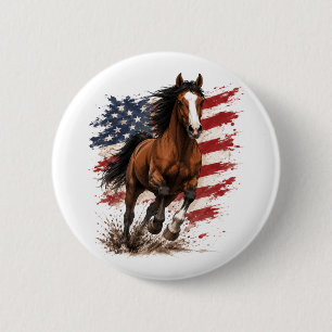 Badge Rond 5 Cm États-Unis 250e Liberté
