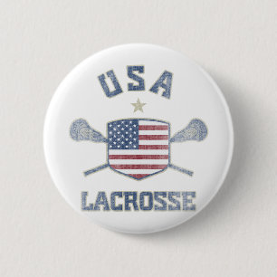 Badge Rond 5 Cm Etats-Unis-Cru