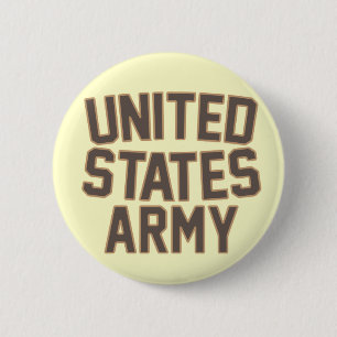 Badge Rond 5 Cm États-Unis vintages