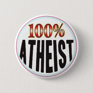 Badge Rond 5 Cm Étiquette athée