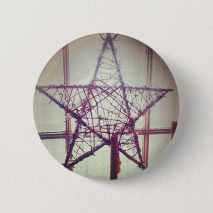 Badge Rond 5 Cm Étoile