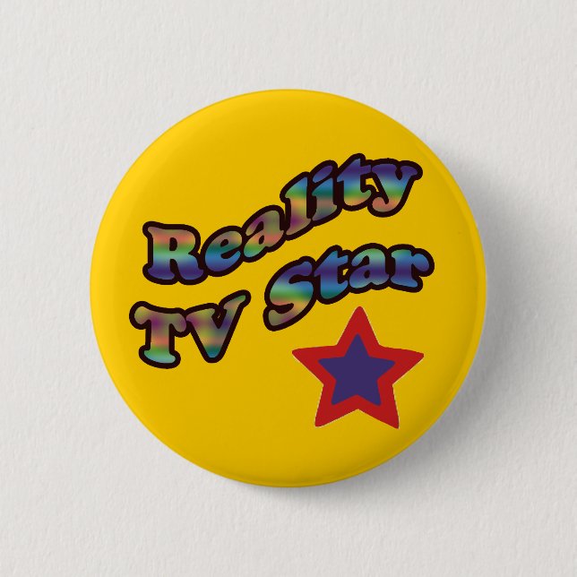 Badge Rond 5 Cm étoile de la réalité TV (Devant)