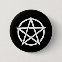 Étoile - Emo - Goth - Bouton