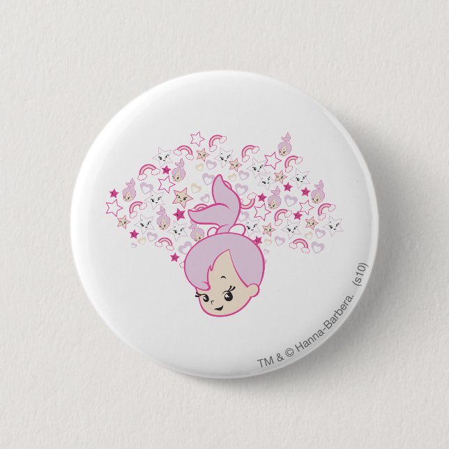 Badge Rond 5 Cm Étoile PEBLES™ (Devant)