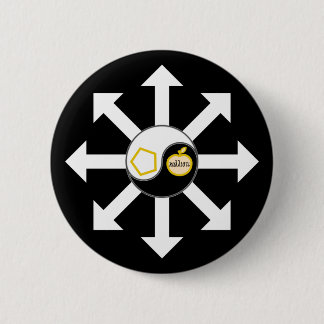 Badge Rond 5 Cm Étoile sacrée de Chao