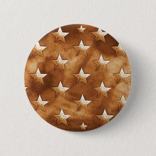 Badge Rond 5 Cm Étoiles