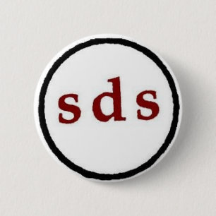 Badge Rond 5 Cm étudiants pour un bouton de société démocratiq