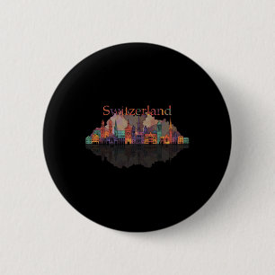 Badge Rond 5 Cm Europe Suisse Alpes Montagnes Famille Suisse Vacan