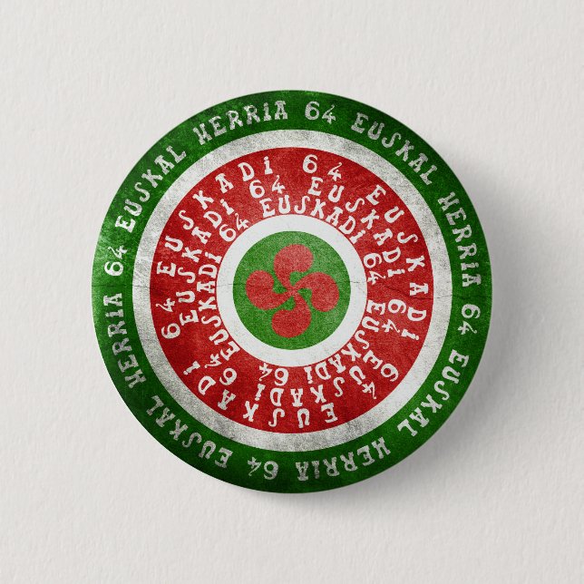 Badge Rond 5 Cm Euskadi Euskal Herria (Devant)