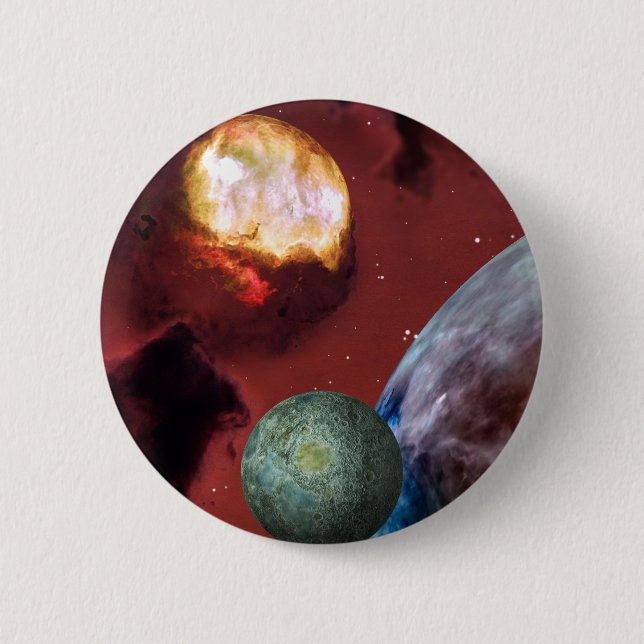 Badge Rond 5 Cm Évasion (Devant)