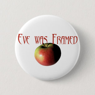 Badge Rond 5 Cm Eve était encadrée
