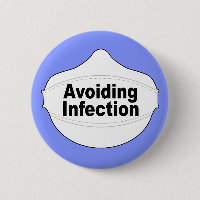 Éviter la broche de masque d'infection