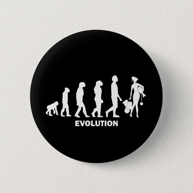 Badge Rond 5 Cm Évolution des achats (Devant)