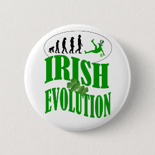 Badge Rond 5 Cm Évolution irlandaise