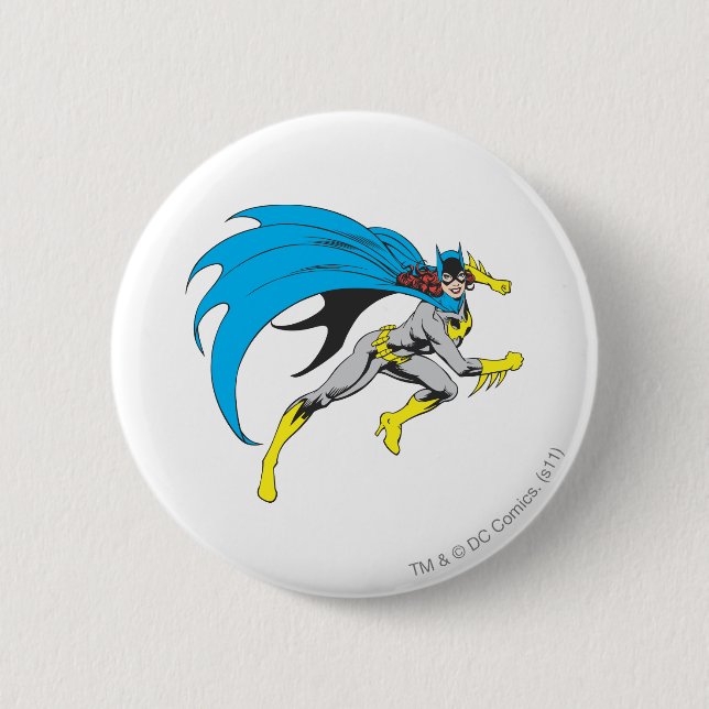 Badge Rond 5 Cm Exécution de Batgirl (Devant)