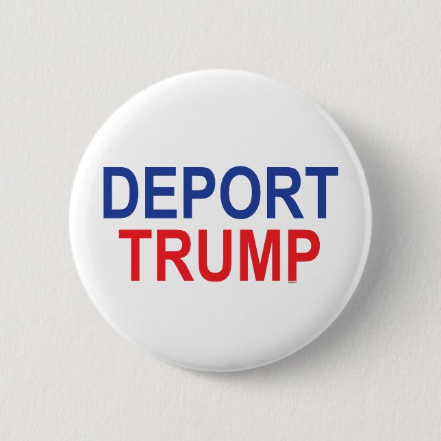 Badge Rond 5 Cm Expulsez l'atout (Devant)