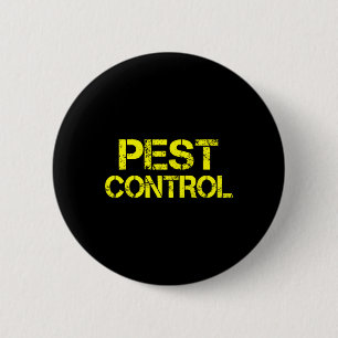 Badge Rond 5 Cm Exterminateur de lutte antiparasitaire Costume d'H