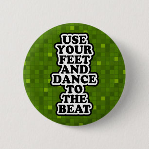 Badge Rond 5 Cm Extreme BG - Utilisez vos pieds
