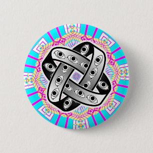 Badge Rond 5 Cm Ezekiel Wheel Impossible UFO