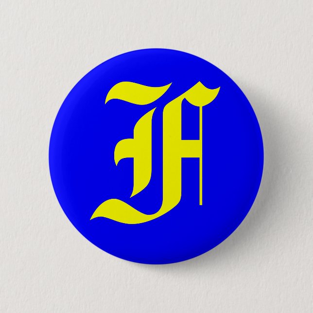 BADGE ROND 5 CM F - ANCIEN ANGLAIS (Devant)