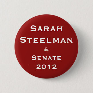 Badge Rond 5 Cm Fabricant d'acier de Sarah pour le bouton de sénat